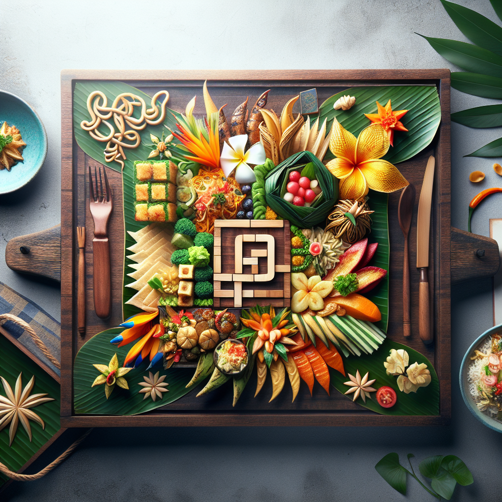 Kreasi Unik Plating Makanan Indonesia yang Menggugah Selera