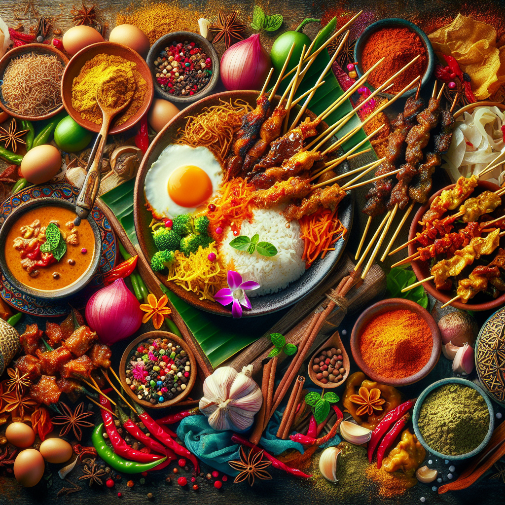 Discover the Vibrant World of Traditional Indonesian Food Posters